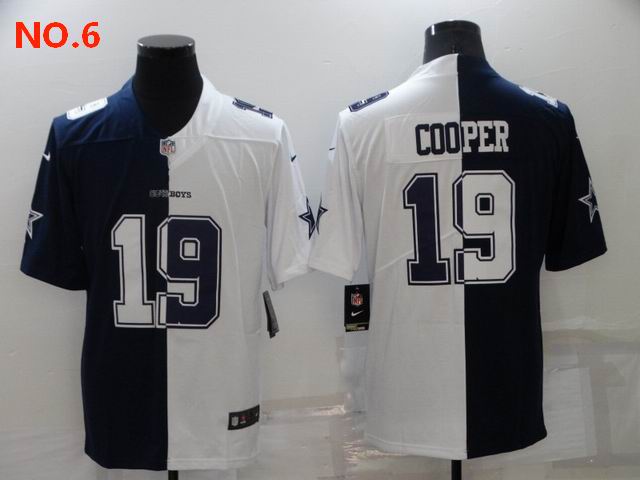 Men's Dallas Cowboys #19 Amari Cooper Jerseys NO.6;